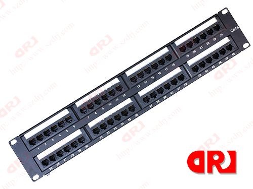 网络配线架 网络配线单元 德瑞佳K5U-48-004 配线架图2