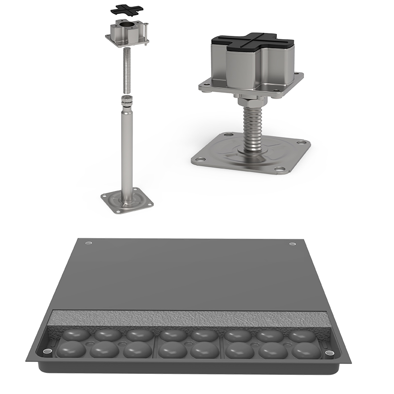 悦莱OA网络地板    写字楼 办公室陶瓷防静电地板图1