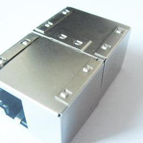 供应兴伸展电子10P10C10位网络接口座/以太网连接器网络接口图2