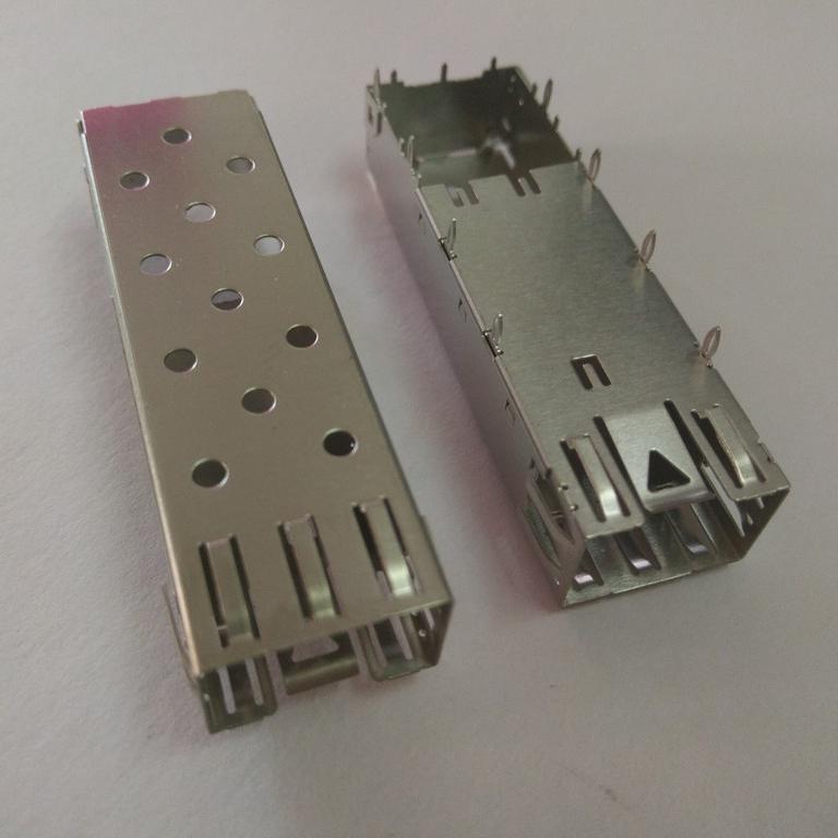 供应兴伸展电子SFP高速连接器/网络插座连接器系列/高速型RJ45连接器网络插座/网络接口母座图2