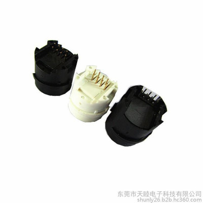 东莞市天睦电子订制圆形RJ45网络母座