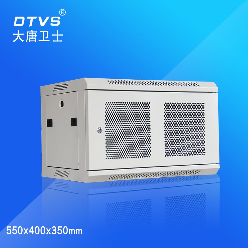 江苏常州加厚版网络机柜 大唐卫士5006W 壁挂式小机柜 网门图1