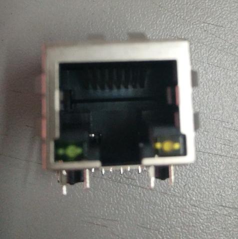 兴伸RJ45插座/网络滤波器/连接器TAB-DOWN系列/1000M带弹带不规则灯产品RJ45连接器网络插座网络接口母座图2