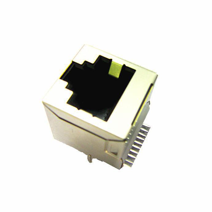 供应兴伸展电子10P10CLED显示屏蔽专用/10P10C网络母座/RJ45连接器网络插座/网络接口母座图1