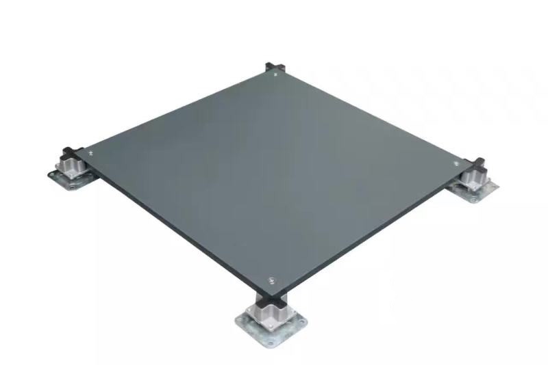 自力牌 OA网络活动地板全钢扣槽式网络活动地板钢地板防静电地板 500*500*28mm图1