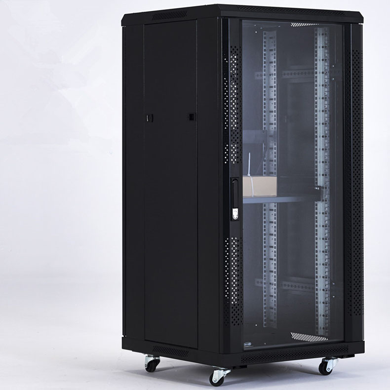 天网 A型 标准网络机柜 网络机柜 监控网络机柜 不锈钢网络机柜图1