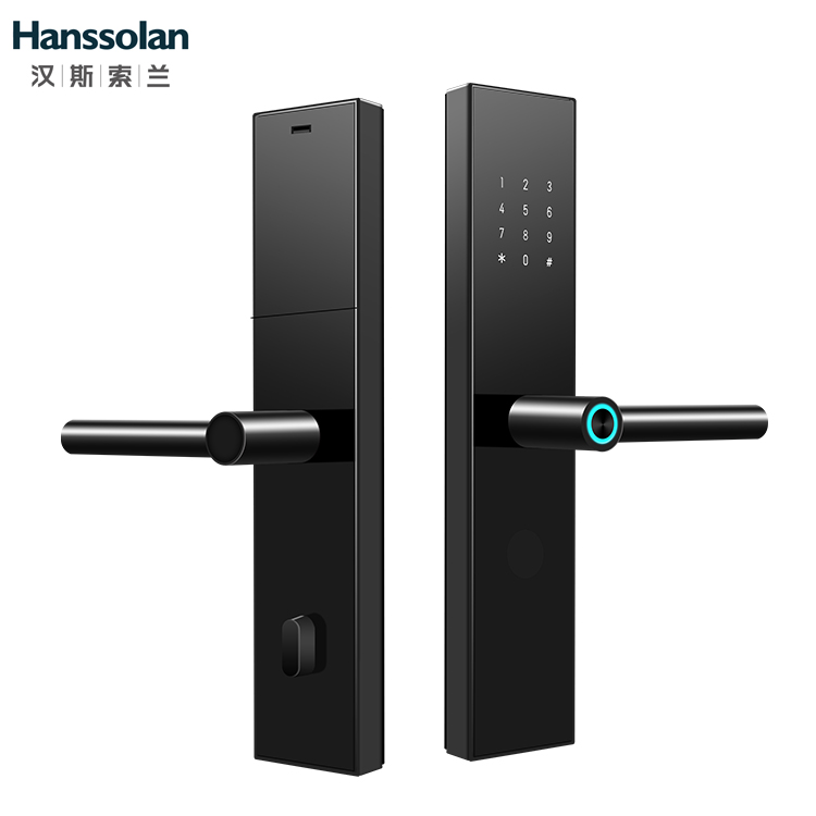 Hanssolan汉斯索兰蓝牙公寓锁智能锁指纹锁智能锁品牌智能门锁解决方案图1
