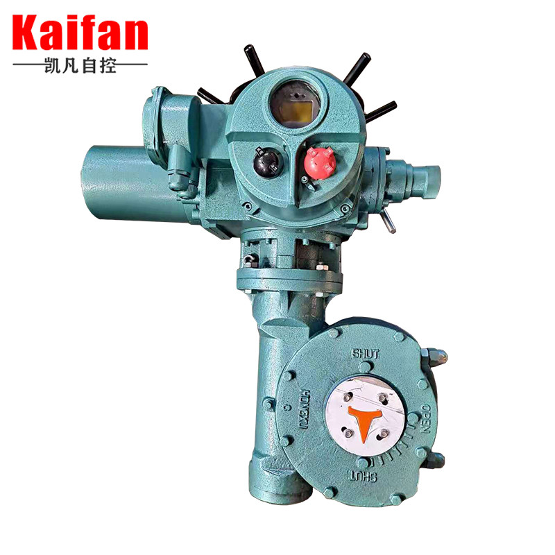 风门智能型电动执行机构 角行程智能电动装置图1