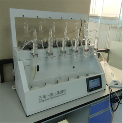 上海乔跃QYZL-6B一体化智能蒸馏仪价格 智能一体化蒸馏器 智能一体化蒸馏仪价格