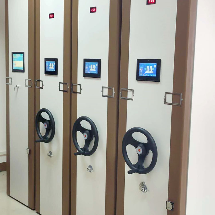 智能财务凭证柜批发厂家 订购批发智能密集架 智能档案密集架图1