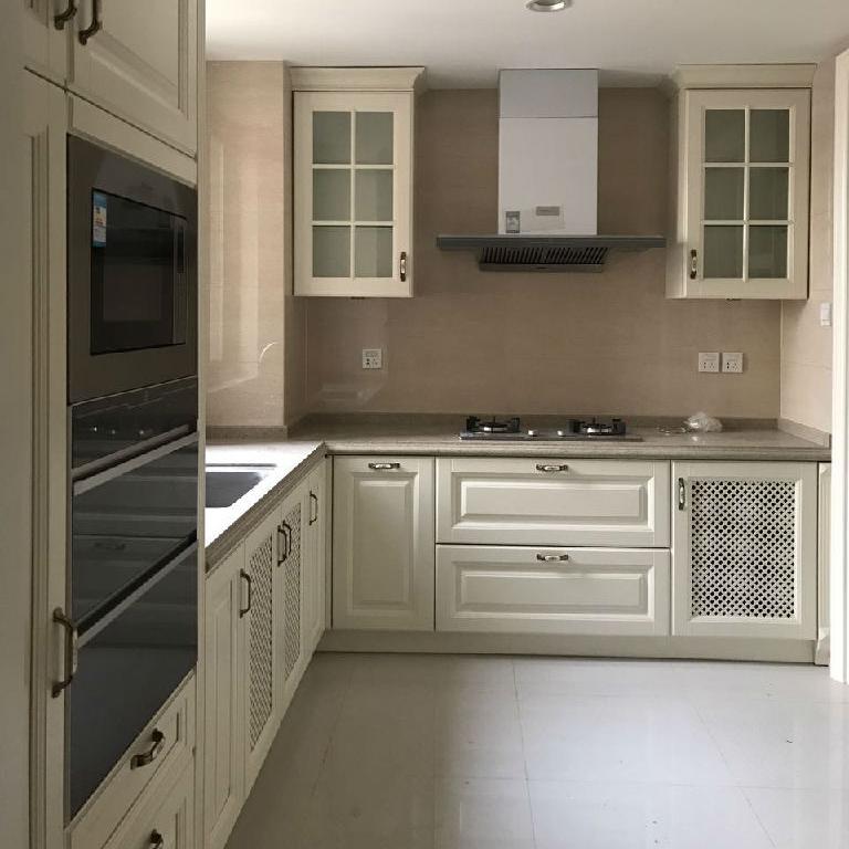 良久 家居橱柜 厨房橱柜 家具定制 实木橱柜 欧式风格 厂家定制图2