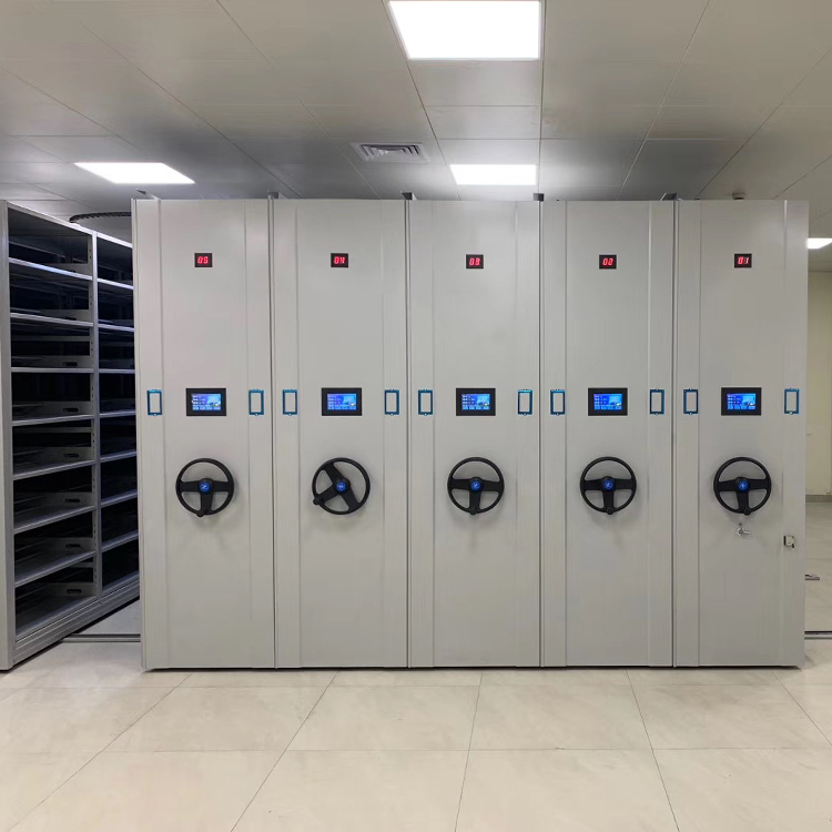 智能密集架报价 智能档案密集架定制 智能财务凭证柜 款式多样图2