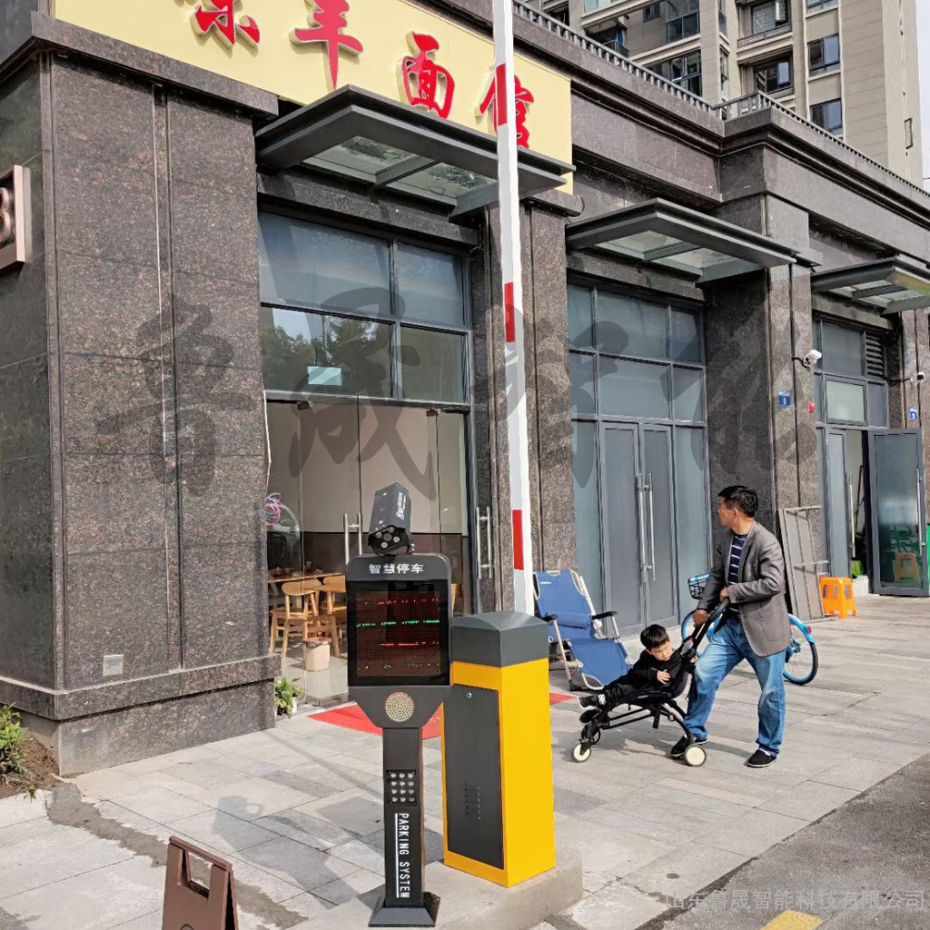 鹿晟智能 青岛小区椭圆升降杆 智能道闸批发 LS系列 上门安装图3