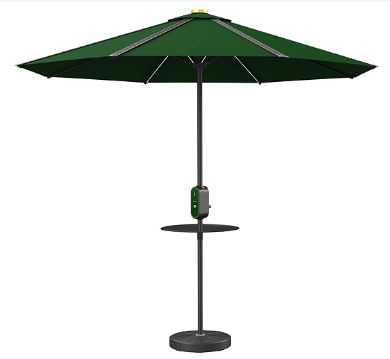 四两 露天摊贩智能伞 家庭庭院遮阳智能伞 沙滩遮阳伞图3