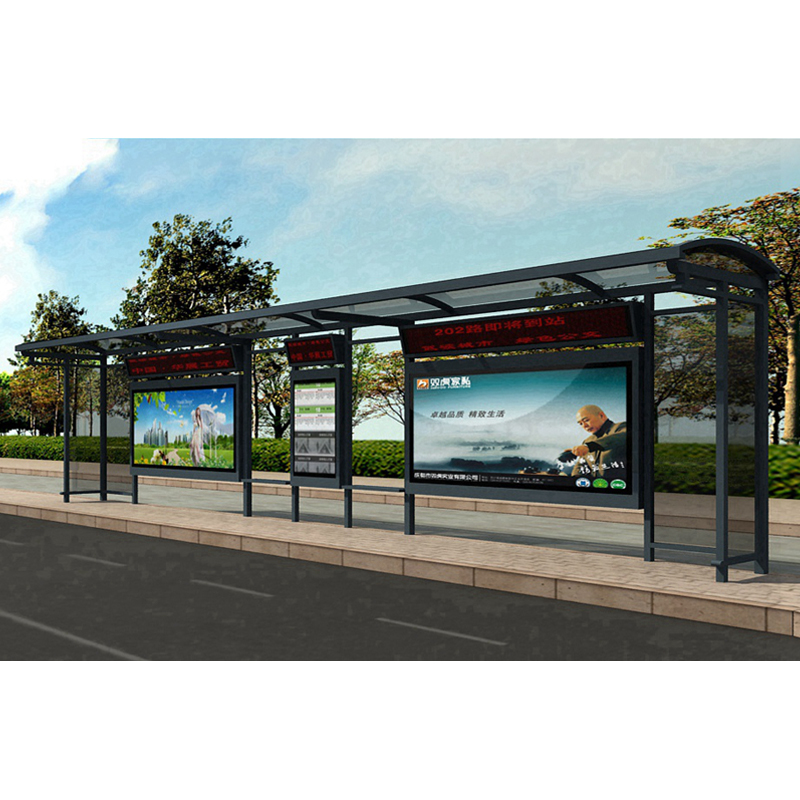 智能候车亭生产厂家、语音报站候车亭,智能公交站台 智能候车亭图2