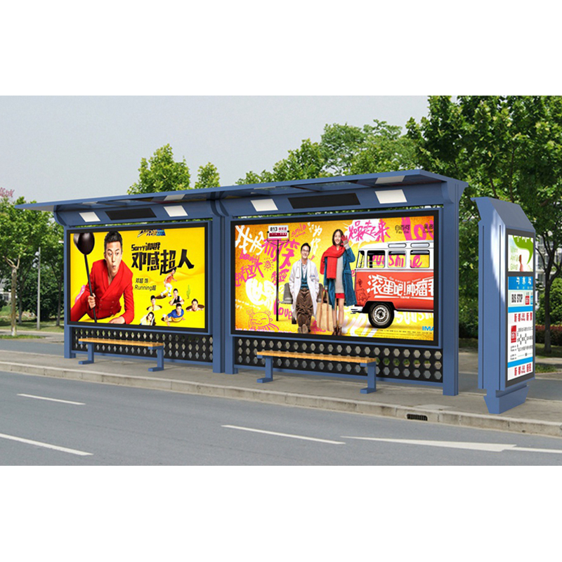 智能候车亭生产厂家、语音报站候车亭,智能公交站台 智能候车亭图1