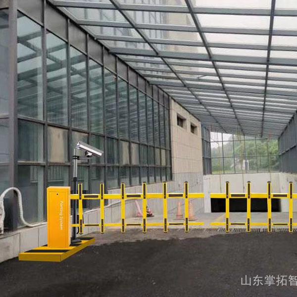 鹿晟  智能道闸 济南智能道闸 广告栅栏直杆道闸厂家安装维修批发图2