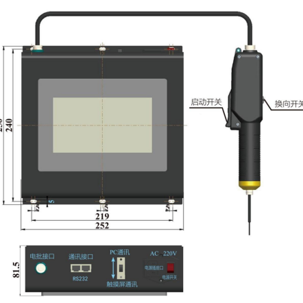 智能电批 手持式电批 均佑达**,伺服智能电批图1