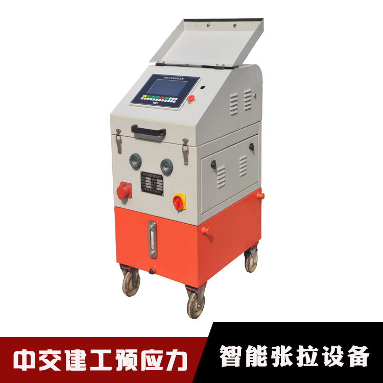 中交建工预应力01 ZYZL-55智能张拉智能张拉压浆台车设备智能油泵张拉千斤顶图3