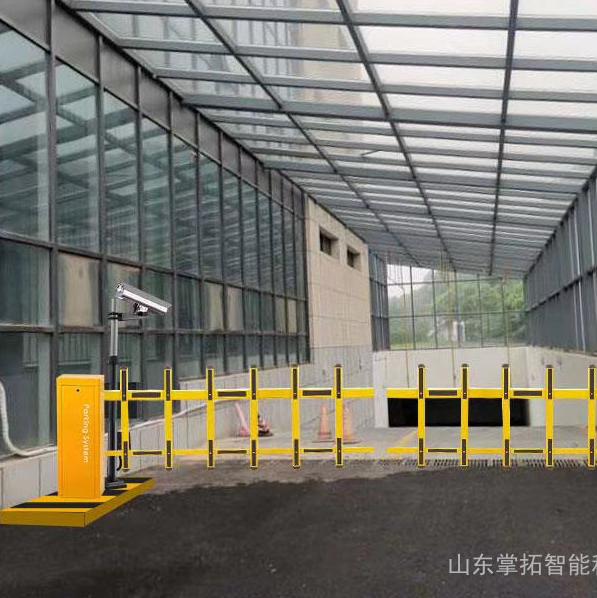 鹿晟 智能道闸 聊城智能道闸 广告栅栏直杆道闸厂家安装 维修图3