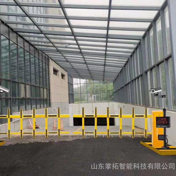 鹿晟 智能道闸 聊城智能道闸 广告栅栏直杆道闸厂家安装 维修图2
