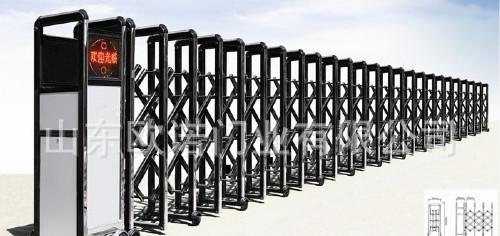 欧诺电动伸缩门 智能伸缩门 平移门 消防智能伸缩门图1