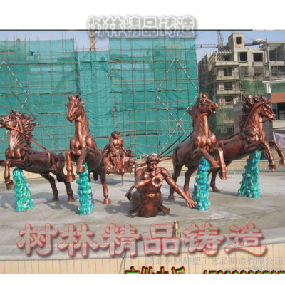 新铜雕创意礼品 欧美家居摆件 铜雕马北京美院设计批发
