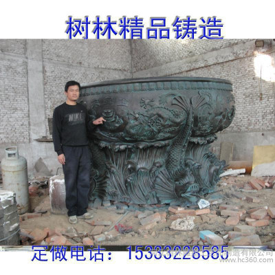 【树林铜雕】青铜器 会议礼品 家居用品 赠品聚宝盆