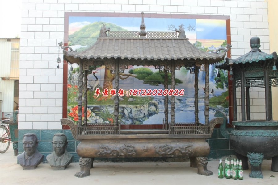 家居大碗雕塑玻璃钢商场雕塑图3