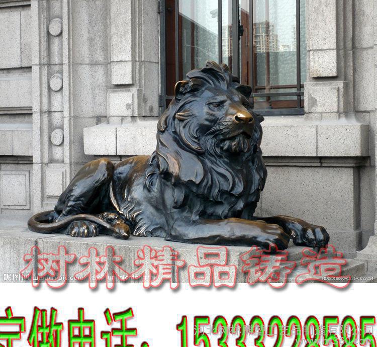 风水阁开光风水纯铜狮子摆件北京狮宫门狮助运保平安家居摆件图3