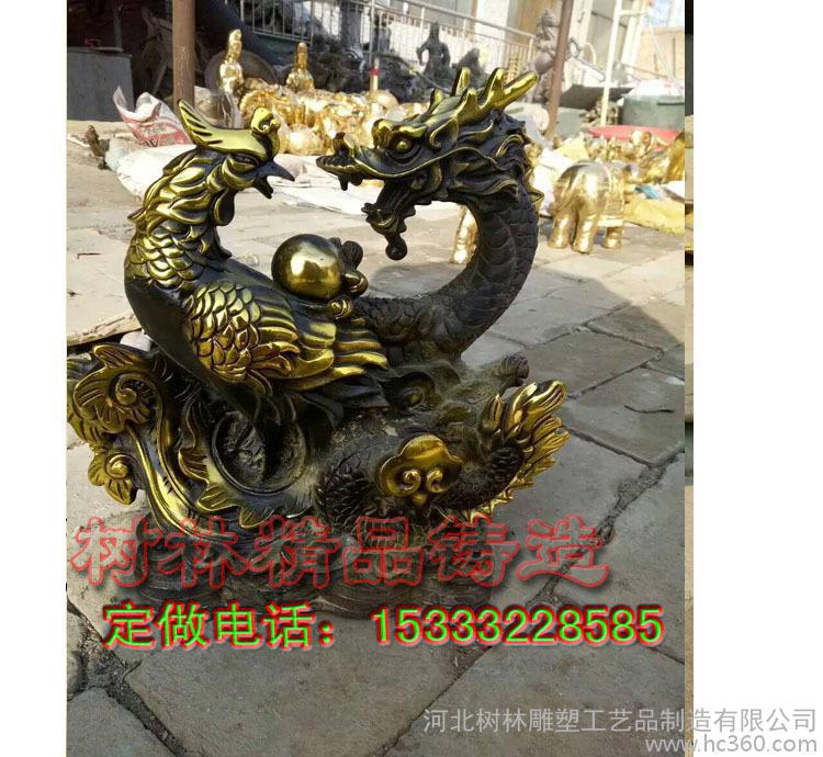 开光纯铜麒麟摆件 家居风水装饰品一对财富麒麟家居工艺品图1