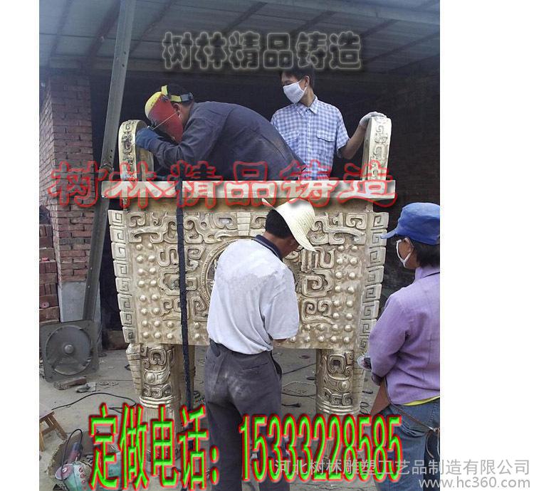 一件起批**纯铜鼎摆件 青铜克鼎家居办公室装饰品 礼图3