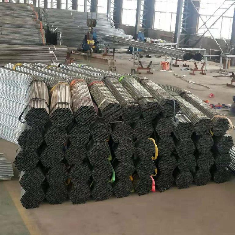 天津富钢 制作加工农业大棚 养殖大棚 大棚椭圆管 同时提供免费设计 加工 安装 农业蔬菜大棚图1