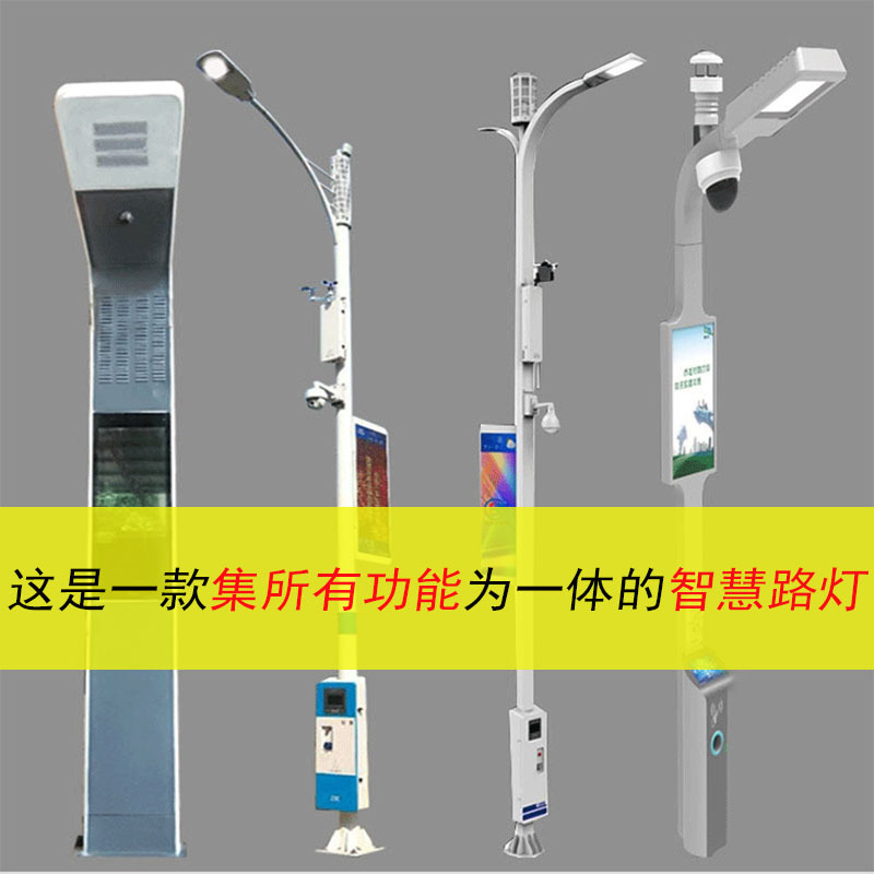 瑞成RC-ZHLD 智慧路灯照明定制灯杆 定制智慧 充电桩路灯 物联网 LED 太阳能智慧灯杆图3