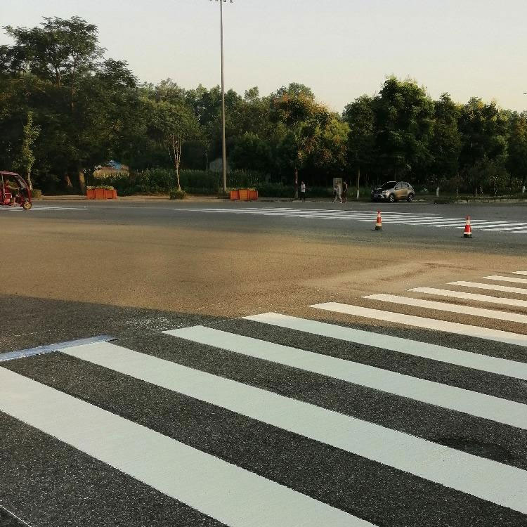美通 交通标线 道路交通指示标线 智慧斑马线定制图1