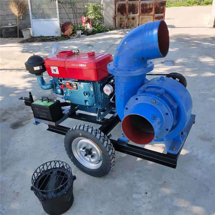 木垒城市排污移动小泵车轻便省力图1