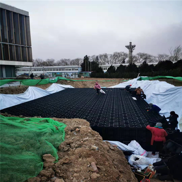 海绵城市建设雨水收集系统 PP蓄水模块 型号可定制 海绵城市雨水收集图2