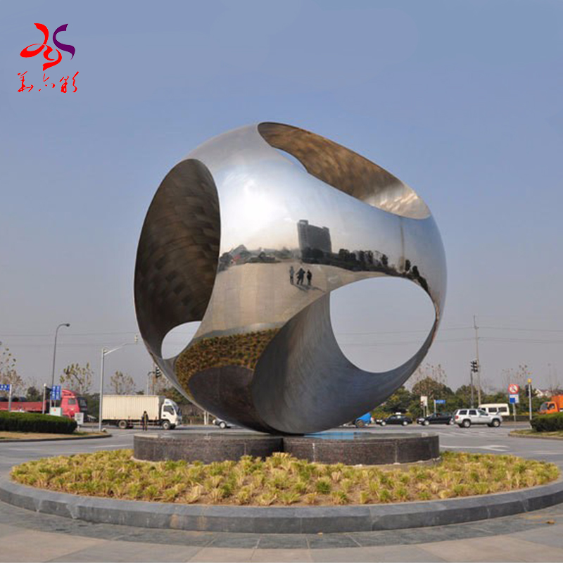 城市标志精神堡垒玻璃钢花盆园林景观玻璃钢雕塑 城市标志雕塑图1