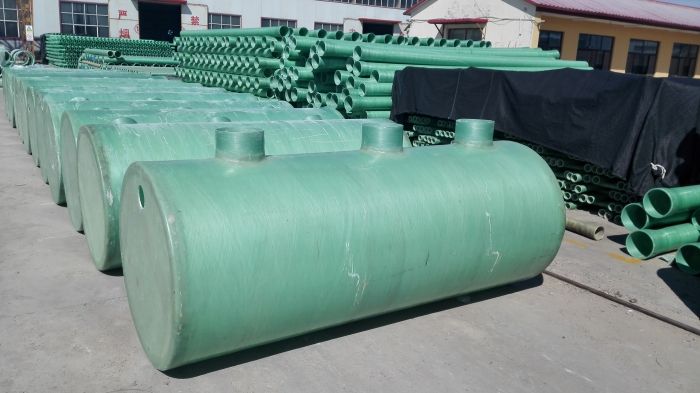 城市改造玻璃钢生物化粪池光泽高图3