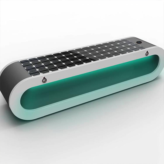 四两 厂家直发 太阳能智慧座椅 公园休闲椅 SLKJ-258图3