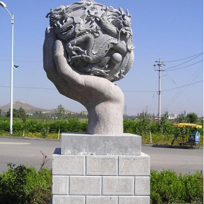 曲阜国信石雕供应 城市雕塑 园林景观雕塑