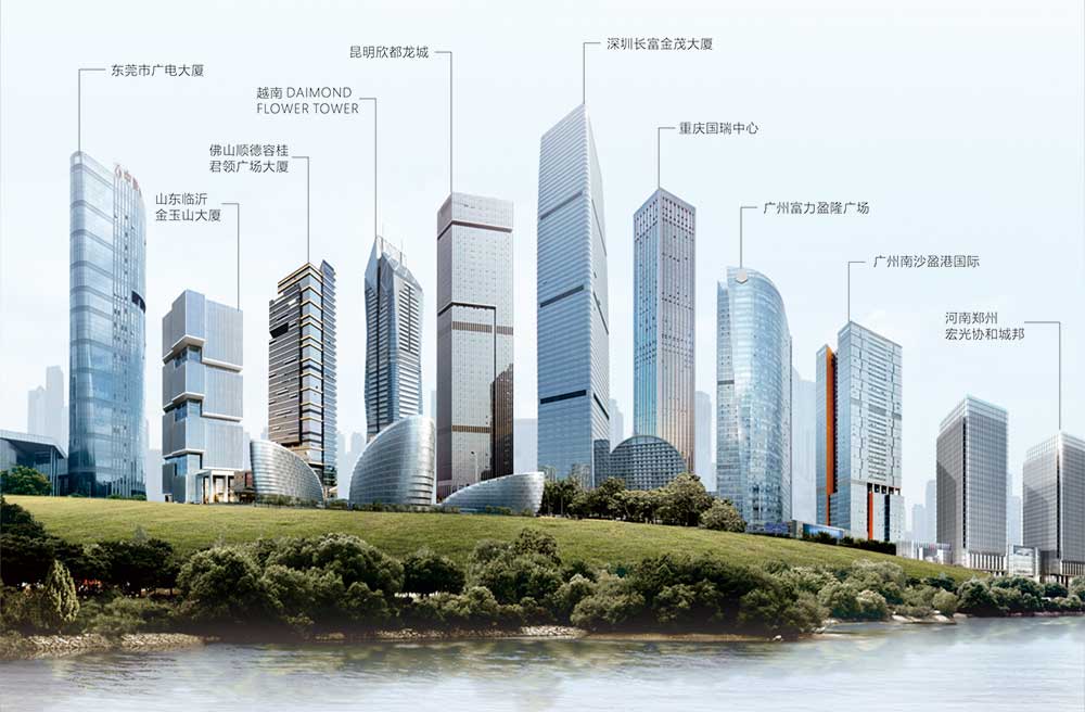 兴发铝材 智慧“挂钩式”幕墙隐框窗图2