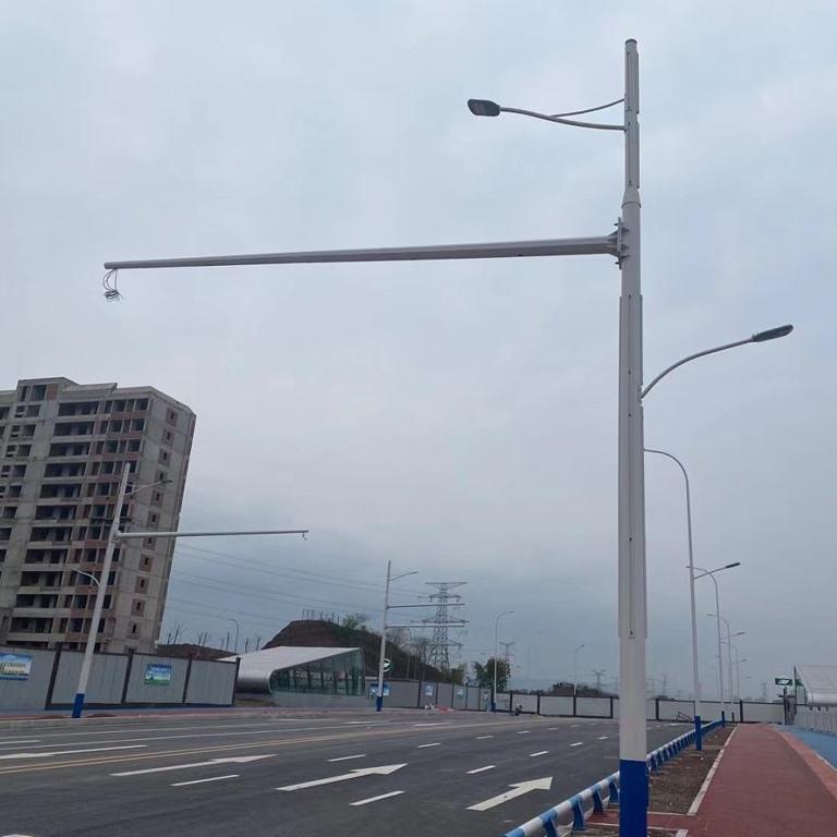汉威 5g市政多功能太阳能 监控杆厂家 道智慧路灯,智慧路灯厂家图3