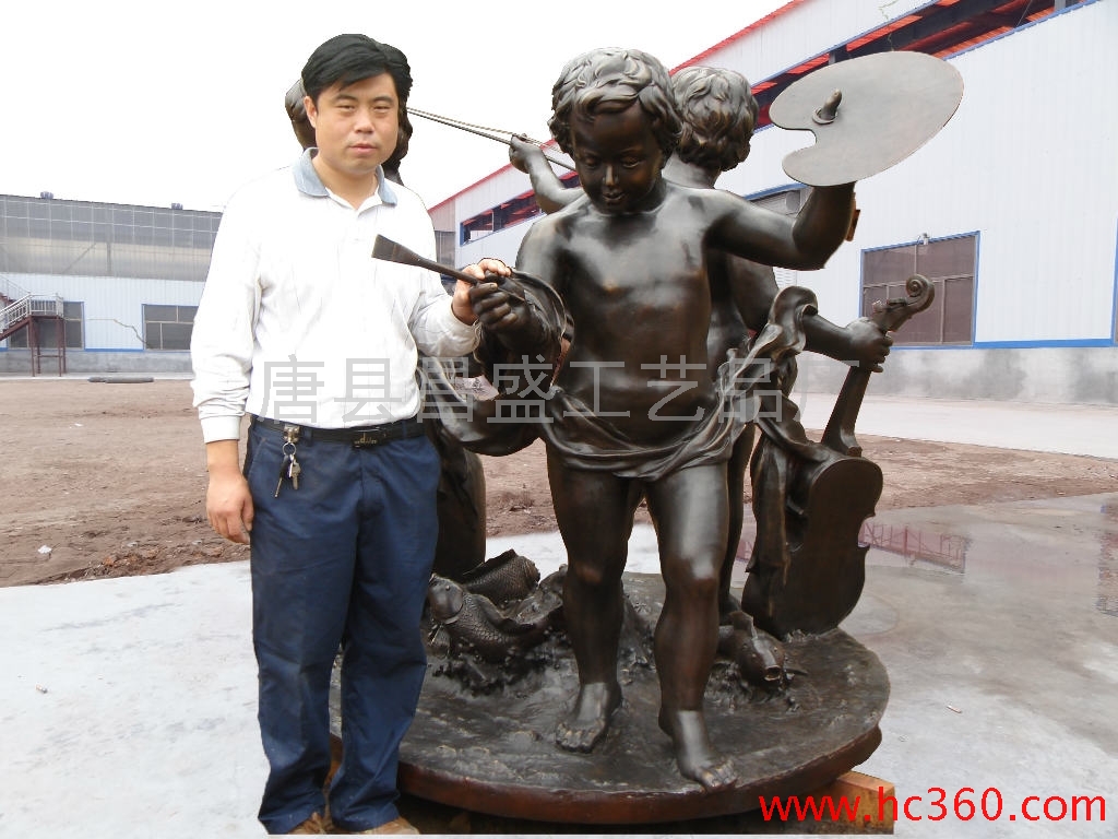 供应昌盛铜雕0293城市雕塑 城市雕塑价格 城市雕塑批发图3