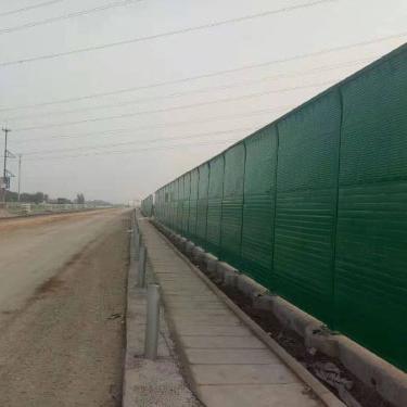 雄饶 弧形声屏障 交通噪声隔声屏障 交通声屏障 降噪声屏障 金属声屏障图1