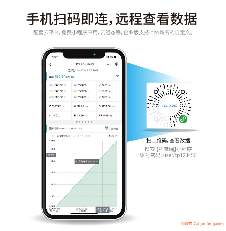 导轨式物联网电力仪表