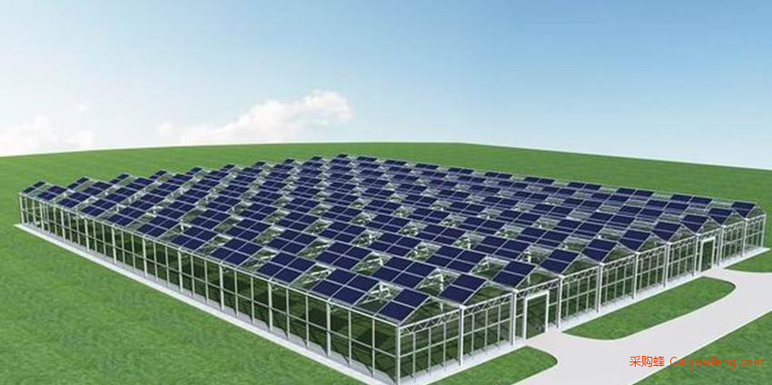 光伏太阳能农业温室大棚  智能温室大棚 上门定制 太阳能温室图1