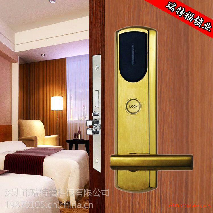 供应8052-J宾馆门锁，刷卡门锁，智能门锁，电子门锁价格图1