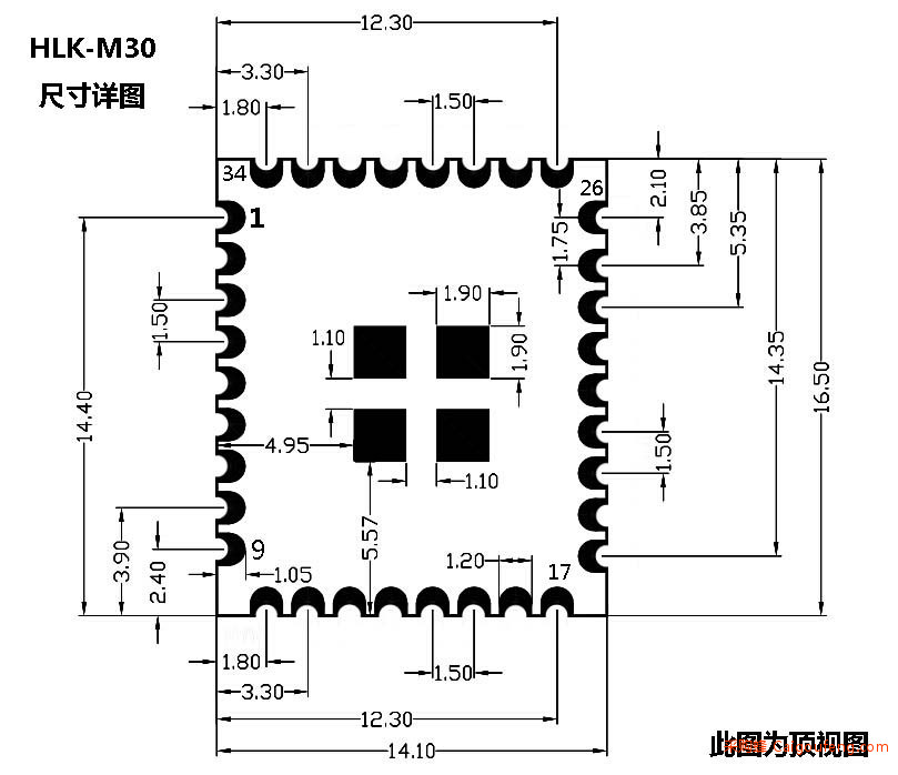 M30尺寸详图